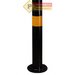 Stalpi negri cu galbeni metalici